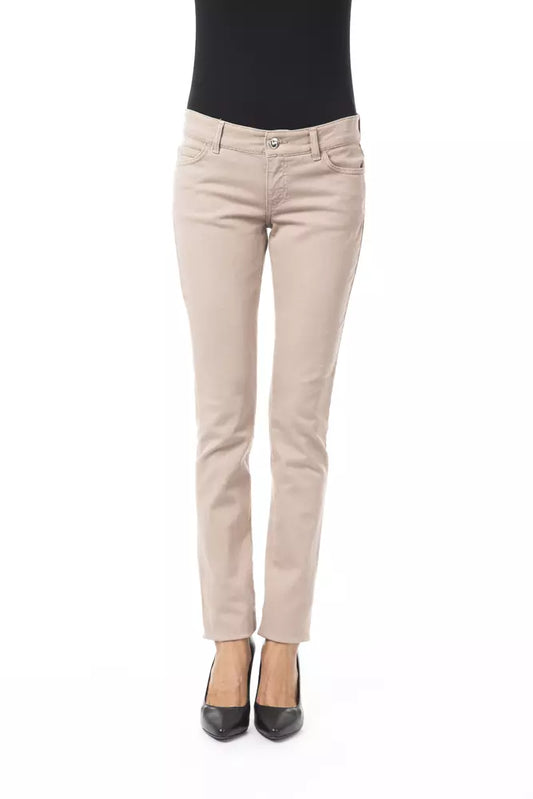 BYBLOS Beige Cotton Pant