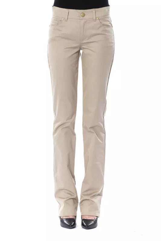 BYBLOS Beige Cotton Pant