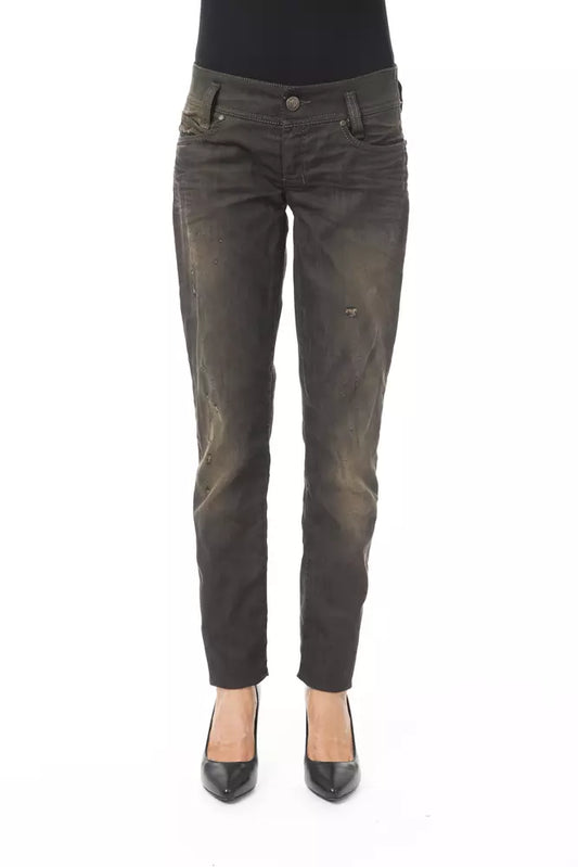 BYBLOS Black Cotton Pant