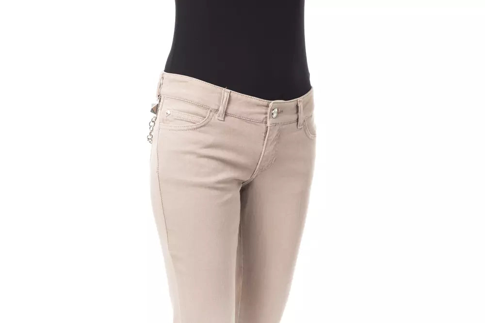BYBLOS Beige Cotton Pant