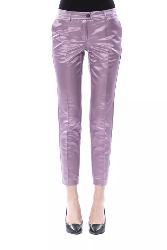 BYBLOS Purple Cotton Pant
