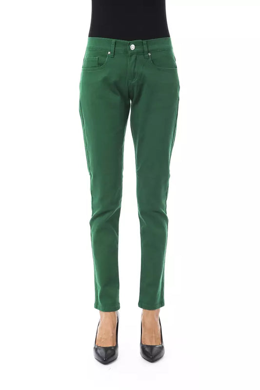 BYBLOS Green Cotton Pant