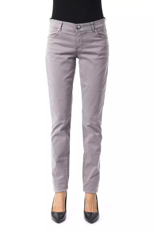 BYBLOS Gray Cotton Pant