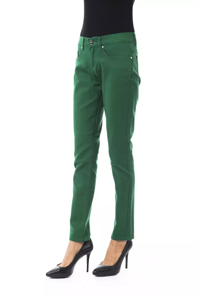 BYBLOS Green Cotton Pant