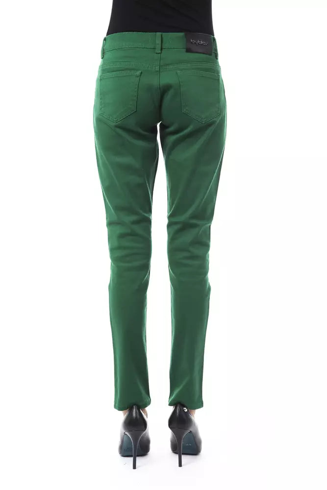 BYBLOS Green Cotton Pant