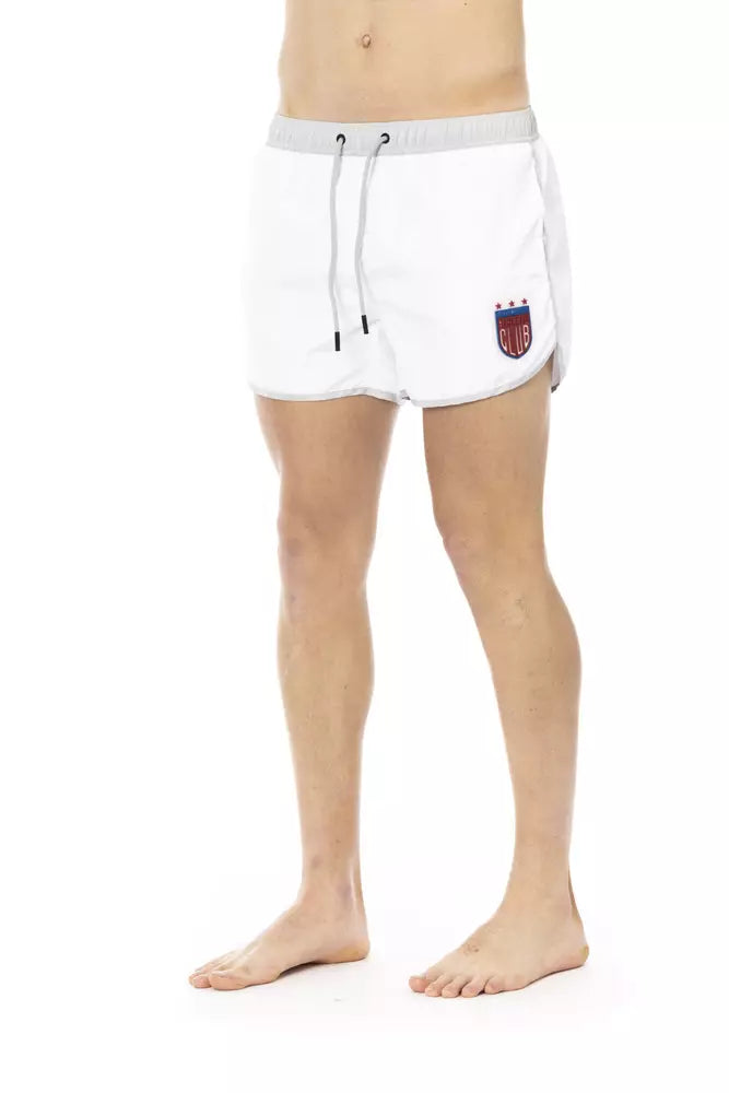 Bikkembergs White Polyester Swimwear