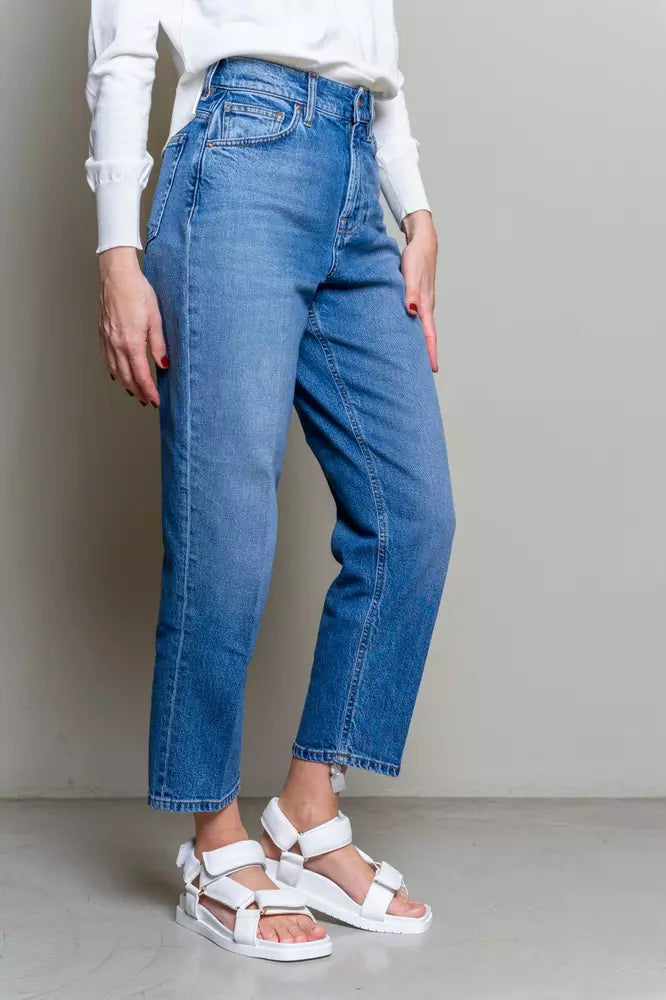 Don The Fuller Blue Cotton Jeans Denim