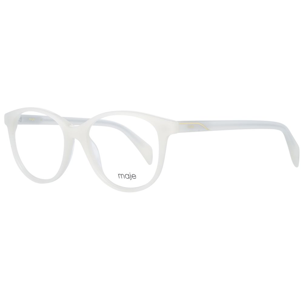 Maje Cream Plastic Glasses (Frames)