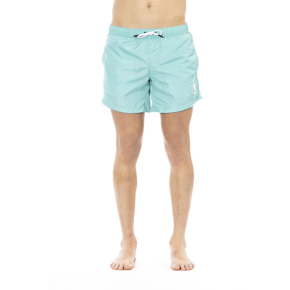 Bikkembergs Light Blue Polyester Swimwear