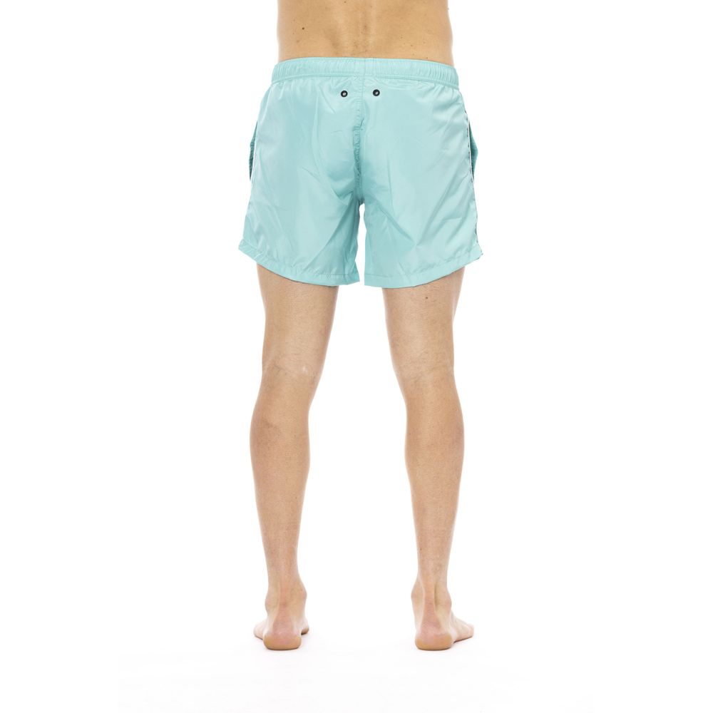 Bikkembergs Light Blue Polyester Swimwear