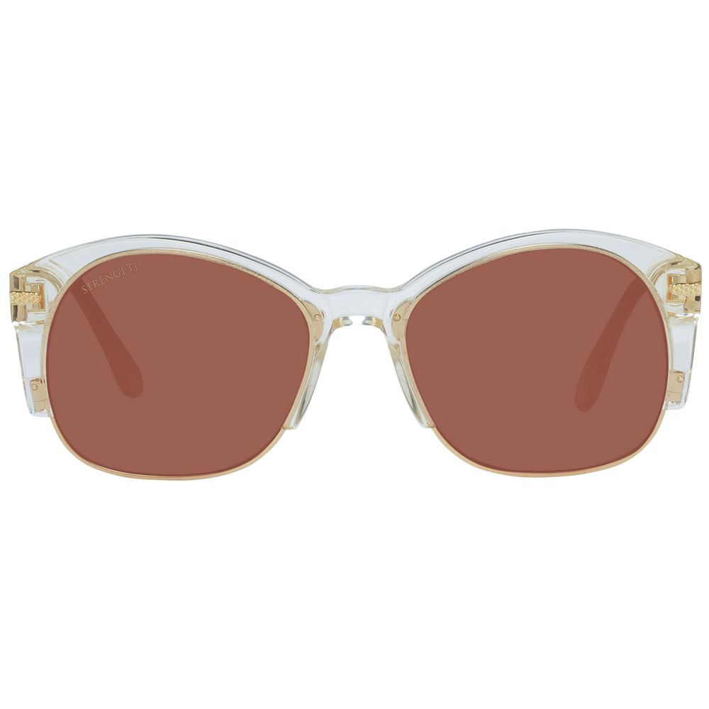Serengeti Gold Acetate & Metal Sunglasses