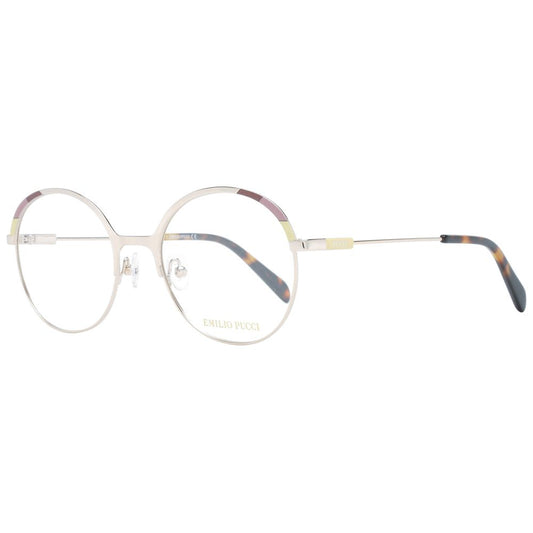 Gold Women Glasses Frame