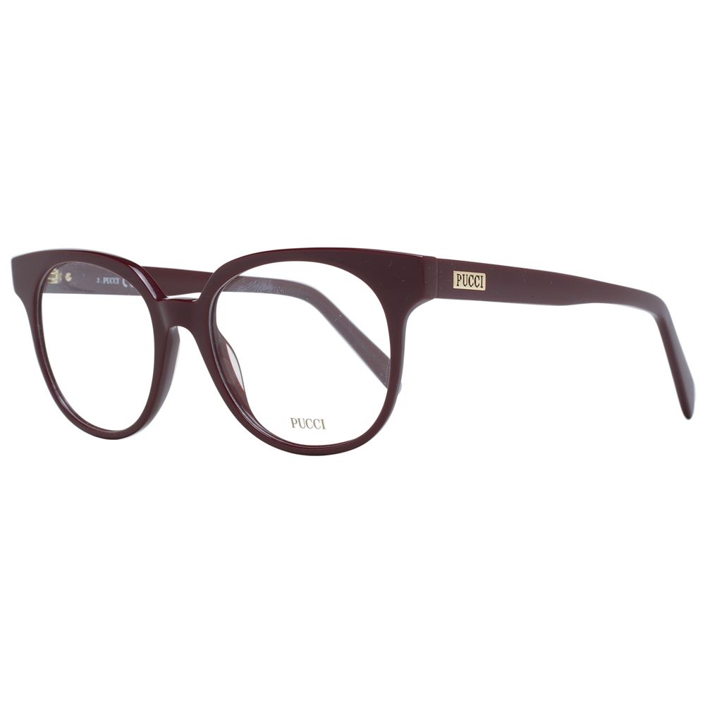 Burgundy Women Glasses Frame