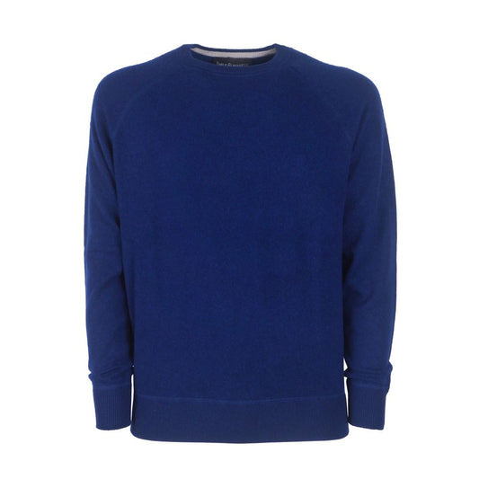 Emilio Romanelli Blue Cashmere Sweater