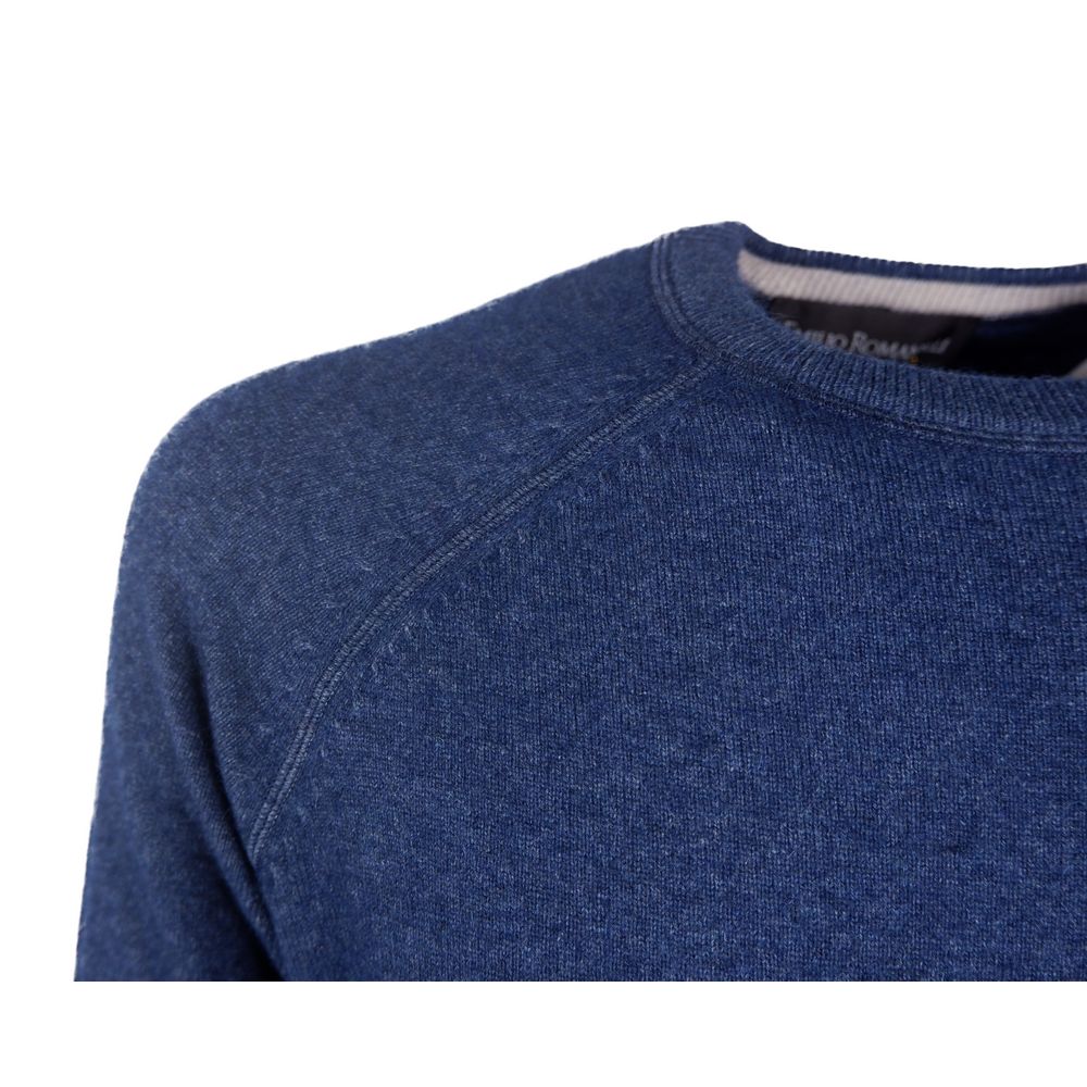 Emilio Romanelli Blue Cashmere Sweater