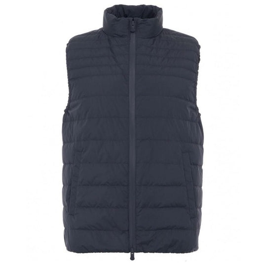 People Of Shibuya Blue Polyester Men Vest