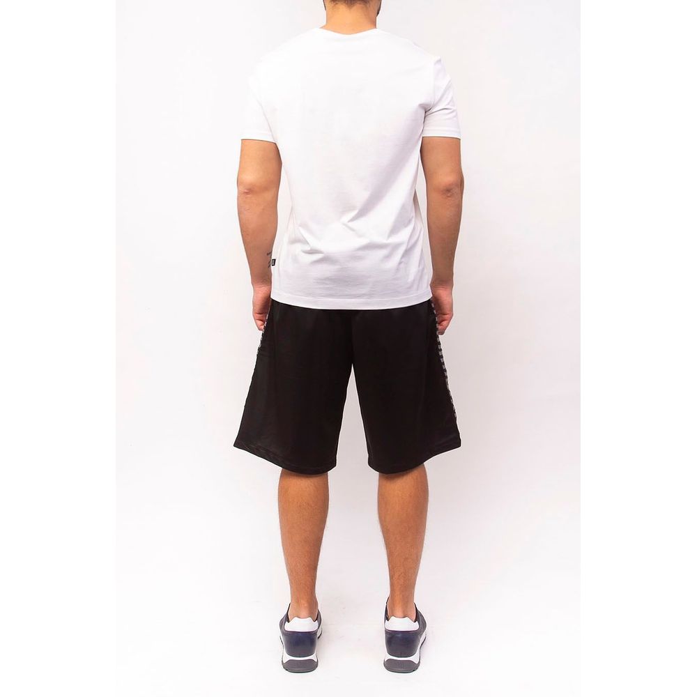 Bikkembergs Black Polyester Short