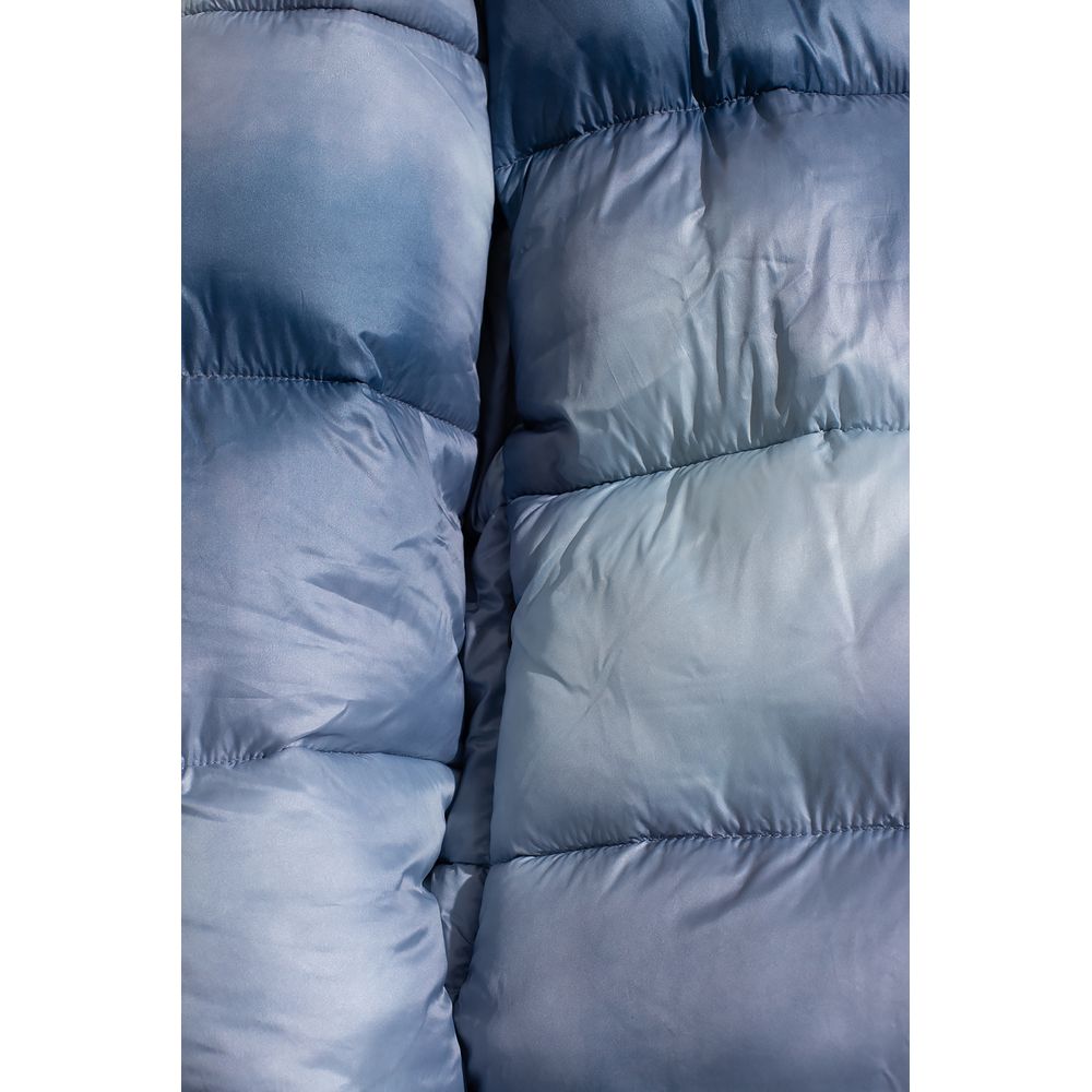 Light Blue Polyester Women Jacket