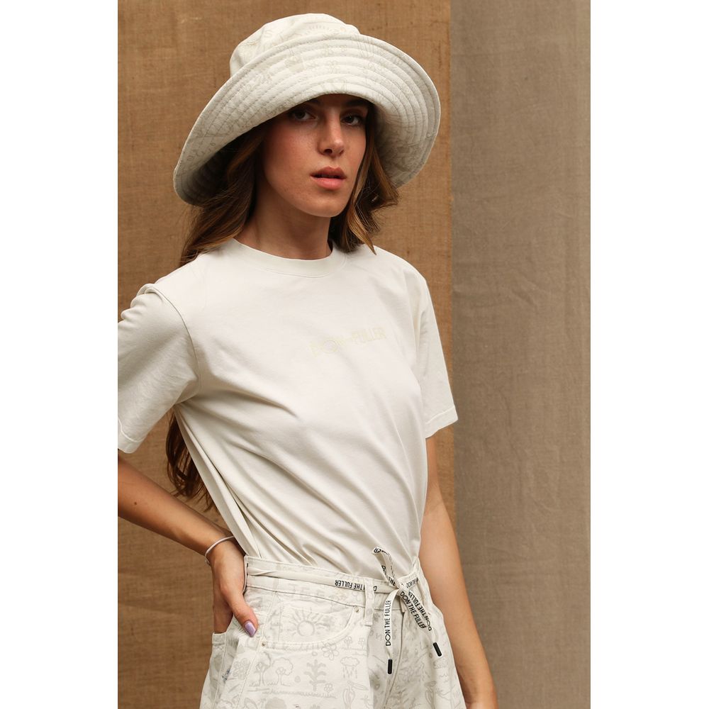 Don The Fuller White Cotton T-Shirt