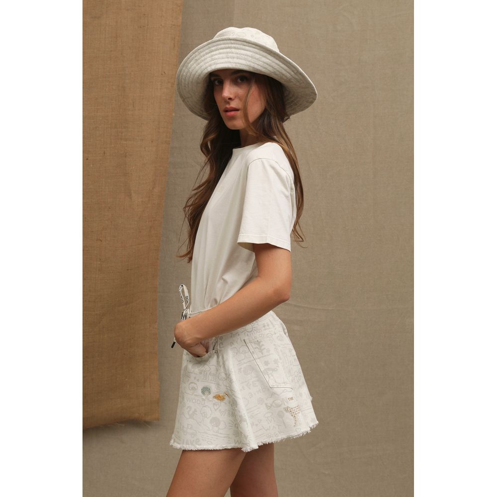 Don The Fuller White Cotton T-Shirt