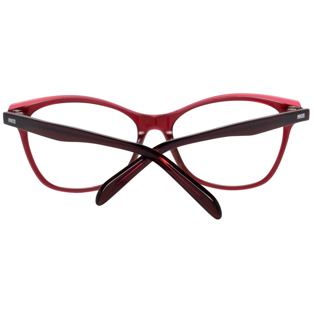 Red Women Glasses Frame