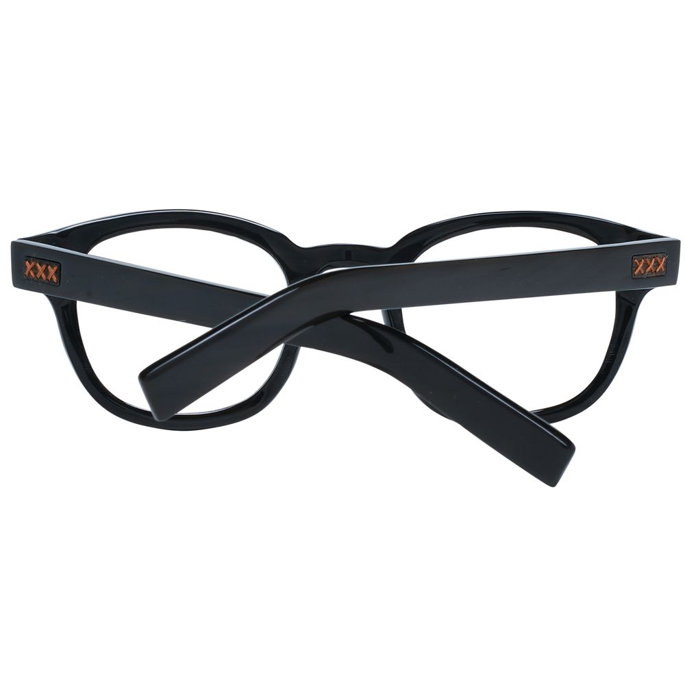 Ermenegildo Zegna Black Horn Glasses (Frames)