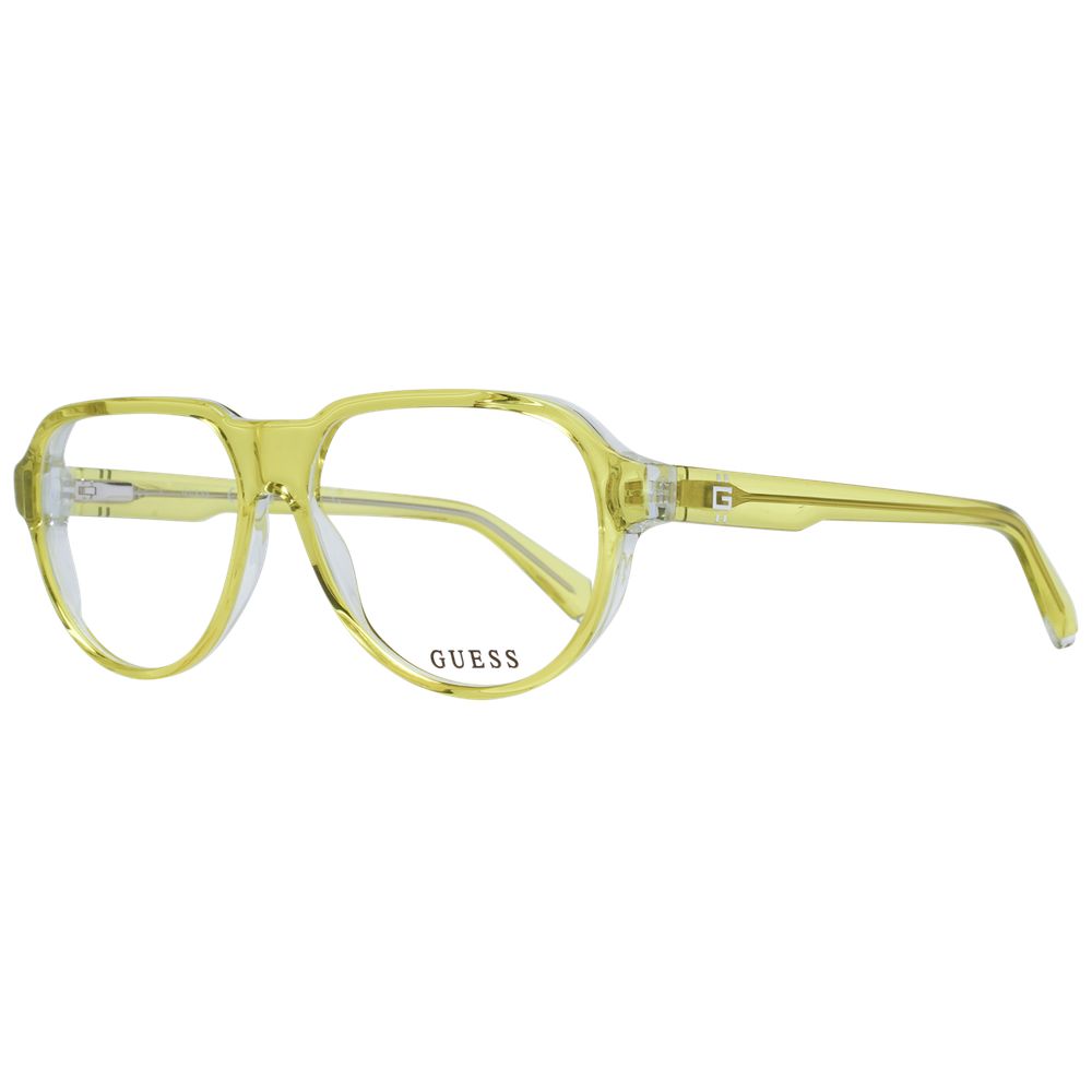 Yellow Men Glasses Frame
