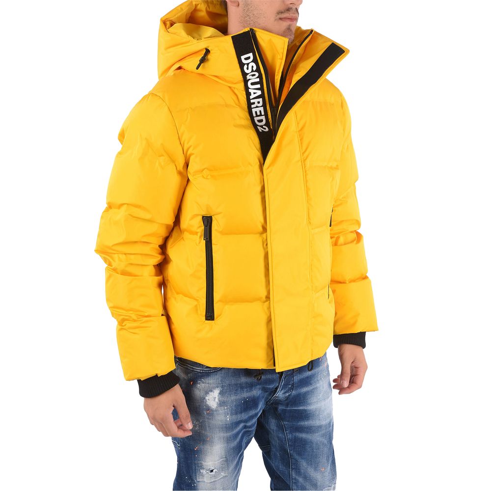 Dsquared² Yellow Nylon Jackets & Coat