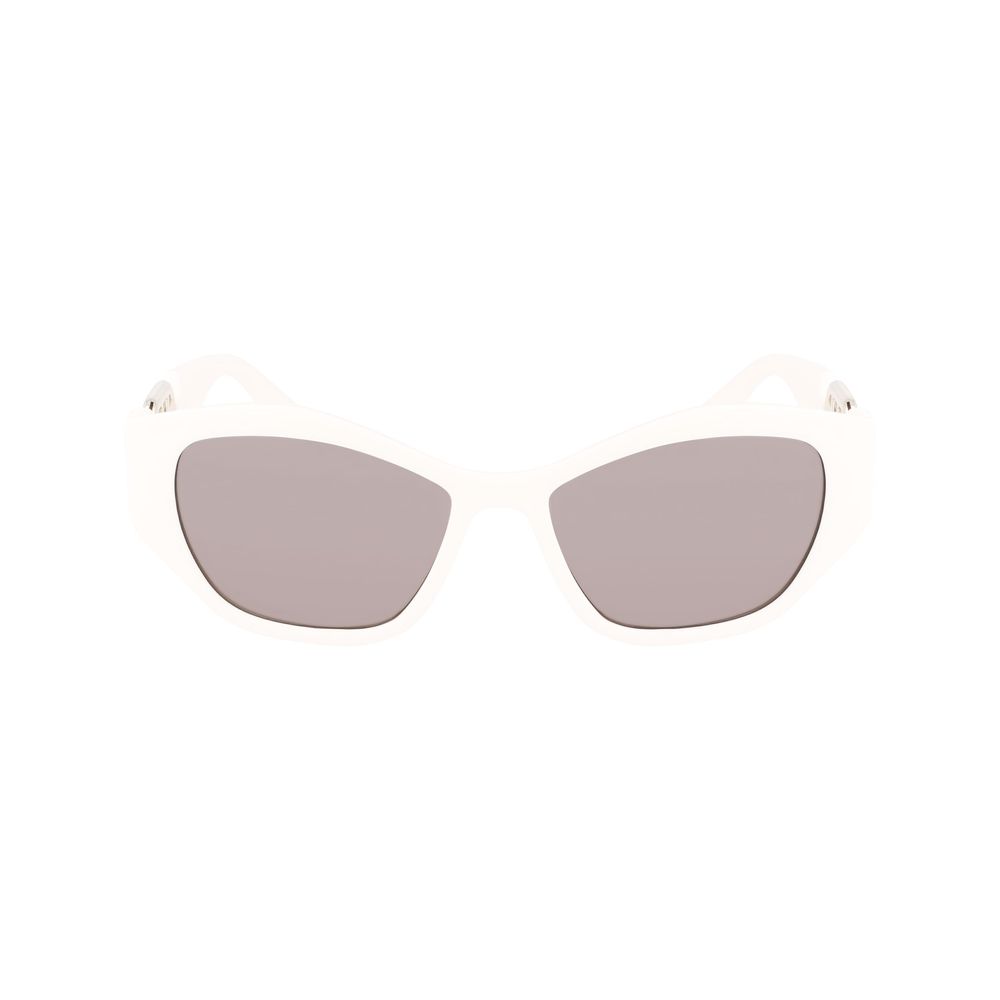 White Injected Sunglasses