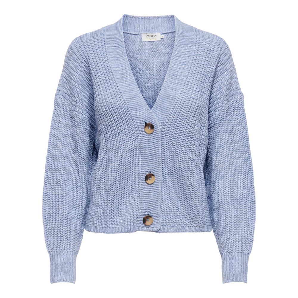 Only Blue Marabou Cardigan
