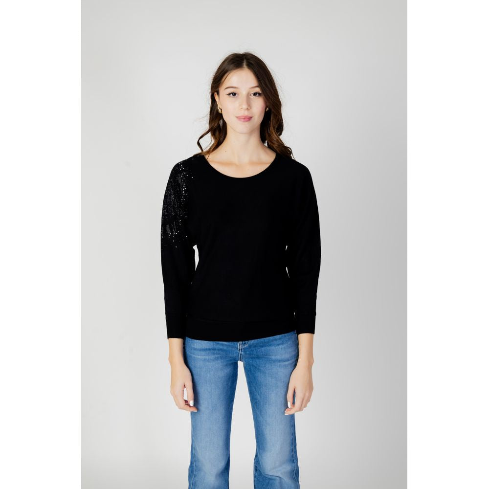Black Viscose Sportswear