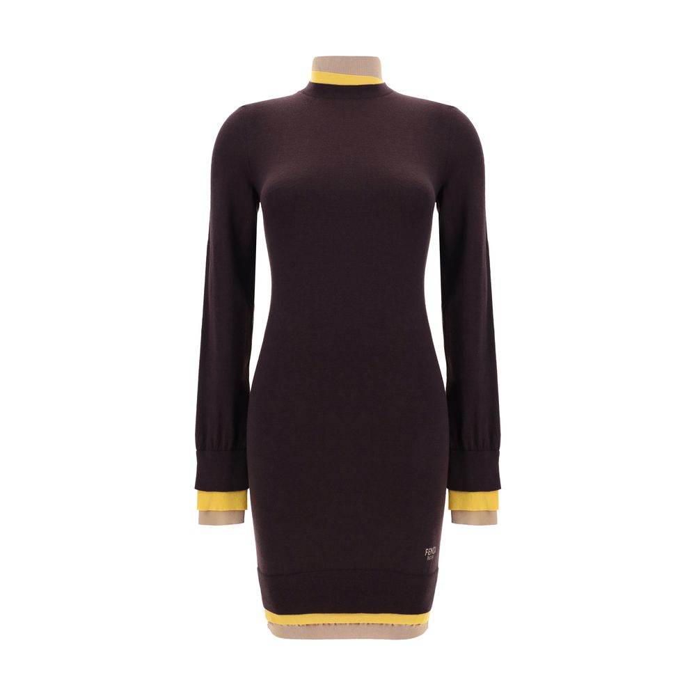 Turtleneck mini Dress