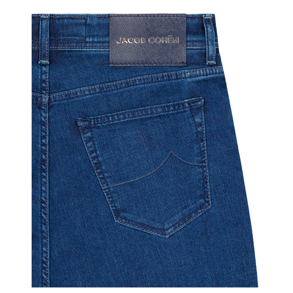 Jacob Cohen Blue Cotton Men's Jeans