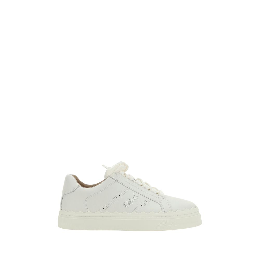 White Leather Sneakers