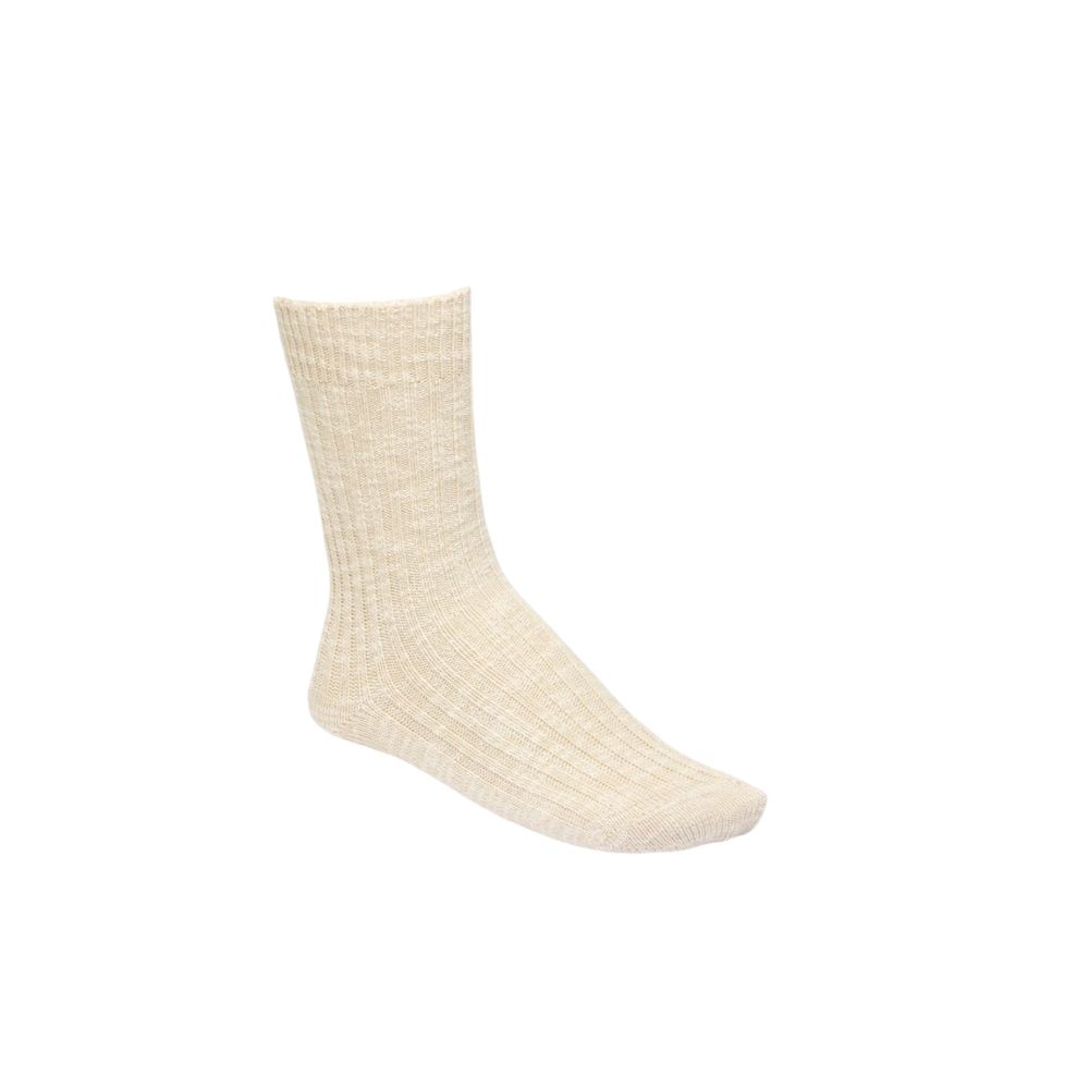 Beige Cotton Sock