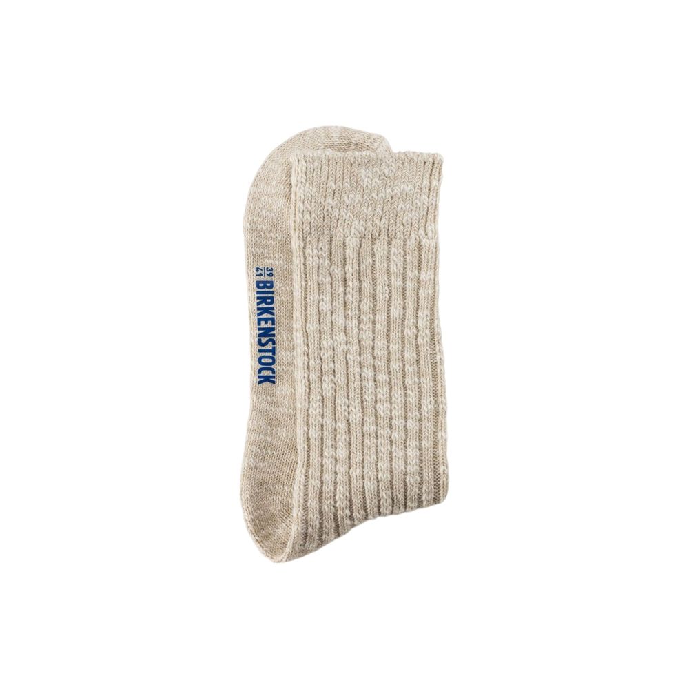 Beige Cotton Sock