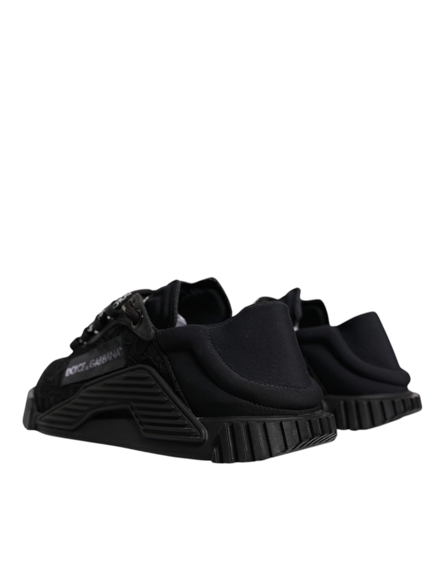 Black Nylon Low Top NS1 Sneakers Shoes