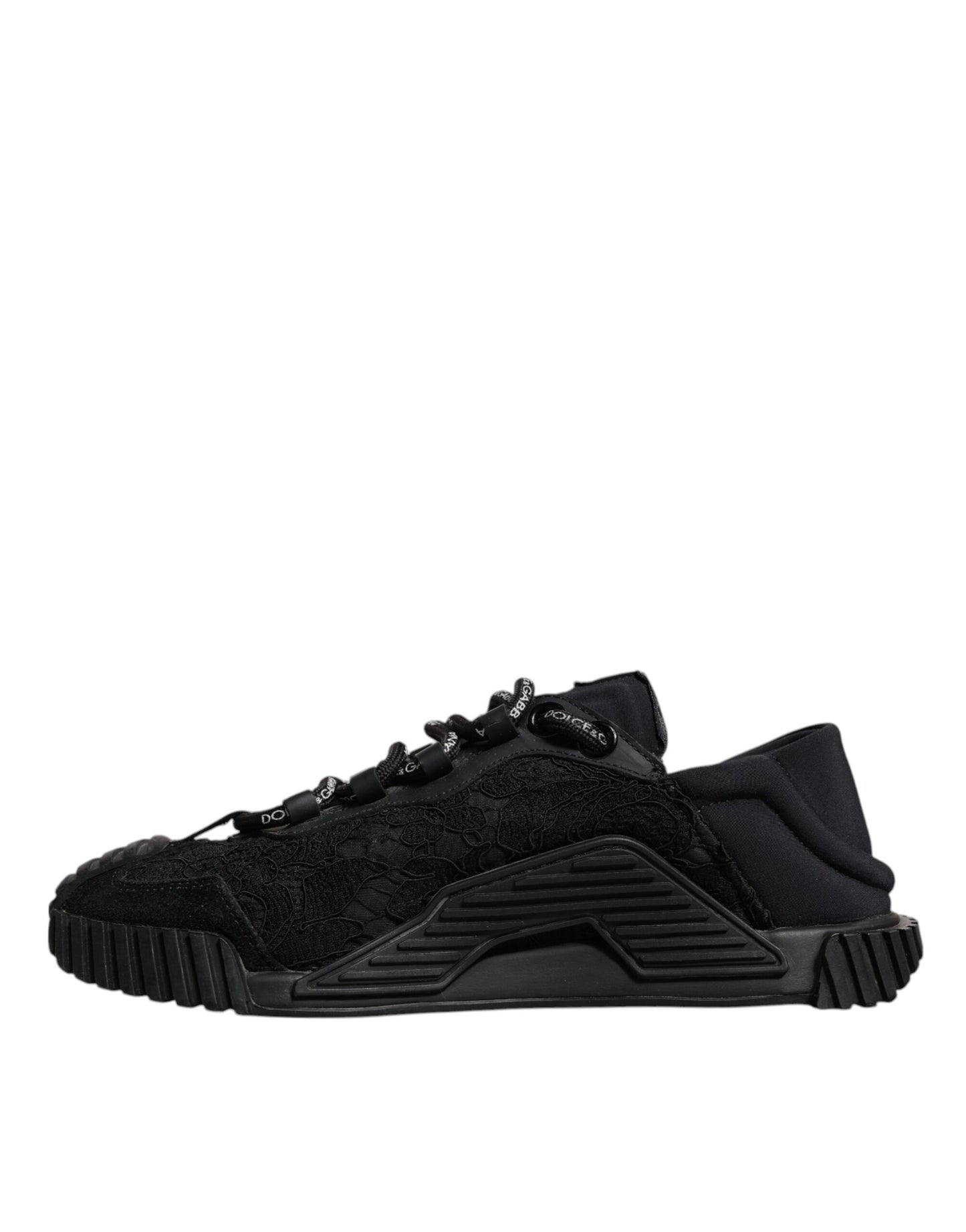 Black Nylon Low Top NS1 Sneakers Shoes
