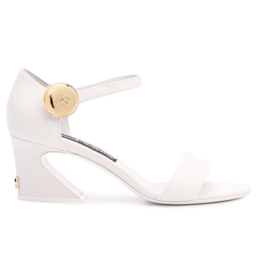 White Calfskin Women Pump