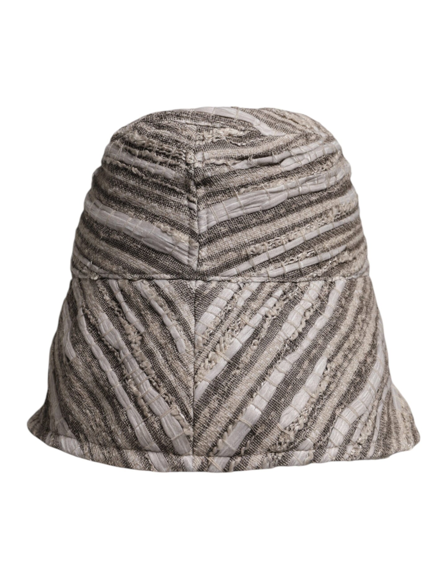Dolce & Gabbana Multicolor Stripes Cotton Bucket Cap