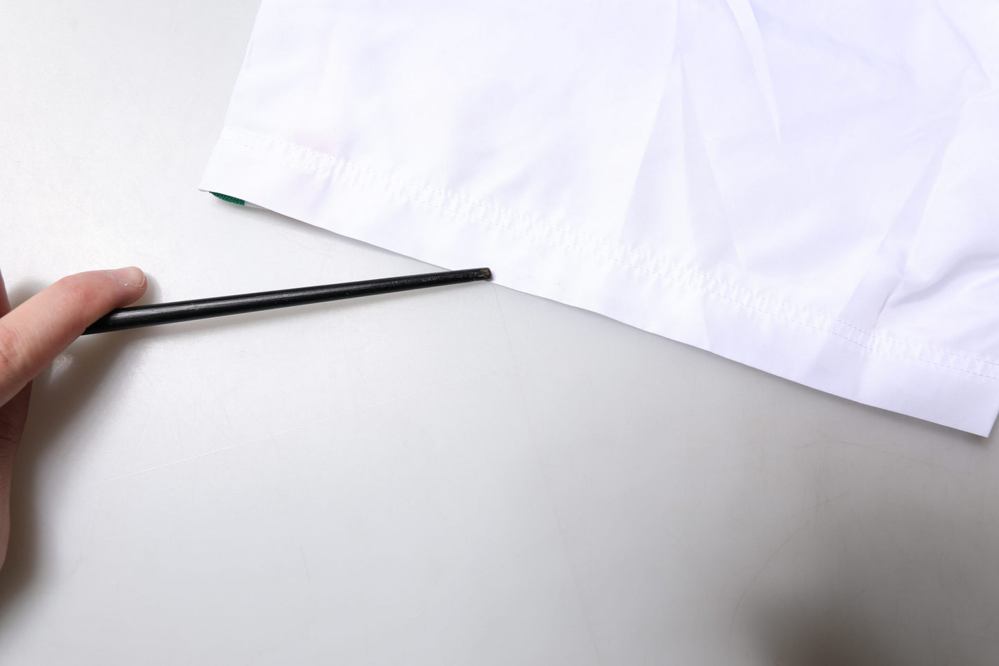 White Stripes Beachwear Shorts 2 Pc Swimwear