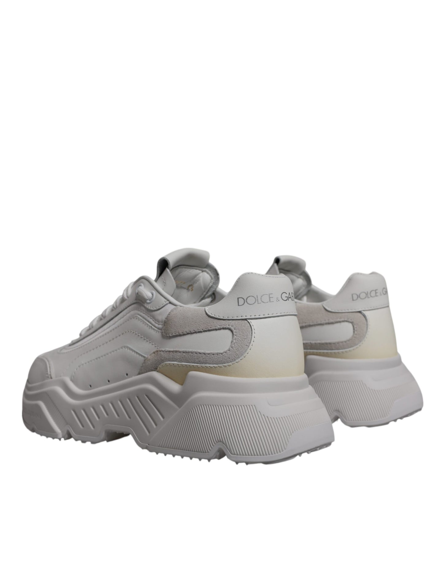 Dolce & Gabbana White Daymaster Low Top Sneakers Shoes