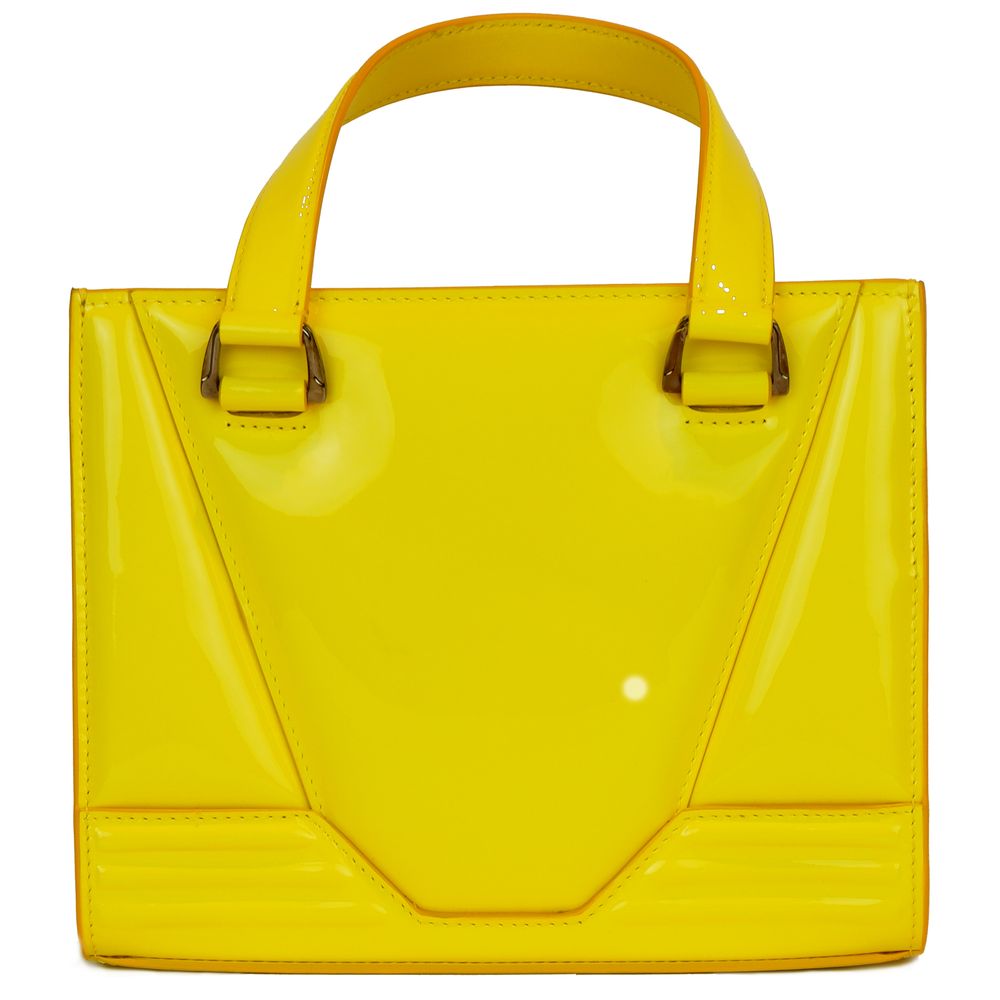 Yellow Leather Handbag