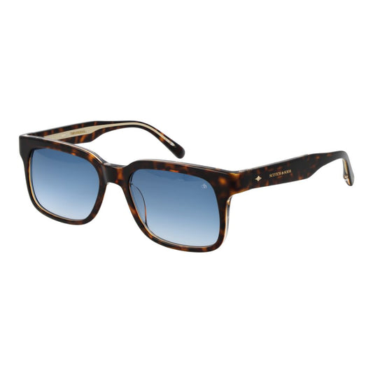 Scotch & Soda Brown Acetate Sunglasses