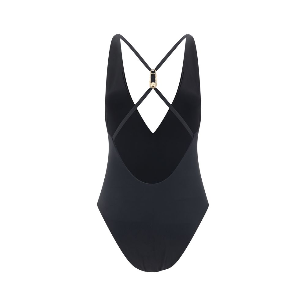 Safety Pin One Piece Swimsuit