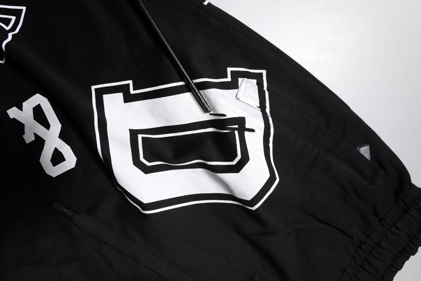 Dolce & Gabbana Black Logo Cotton Bermuda Sweatshorts Shorts