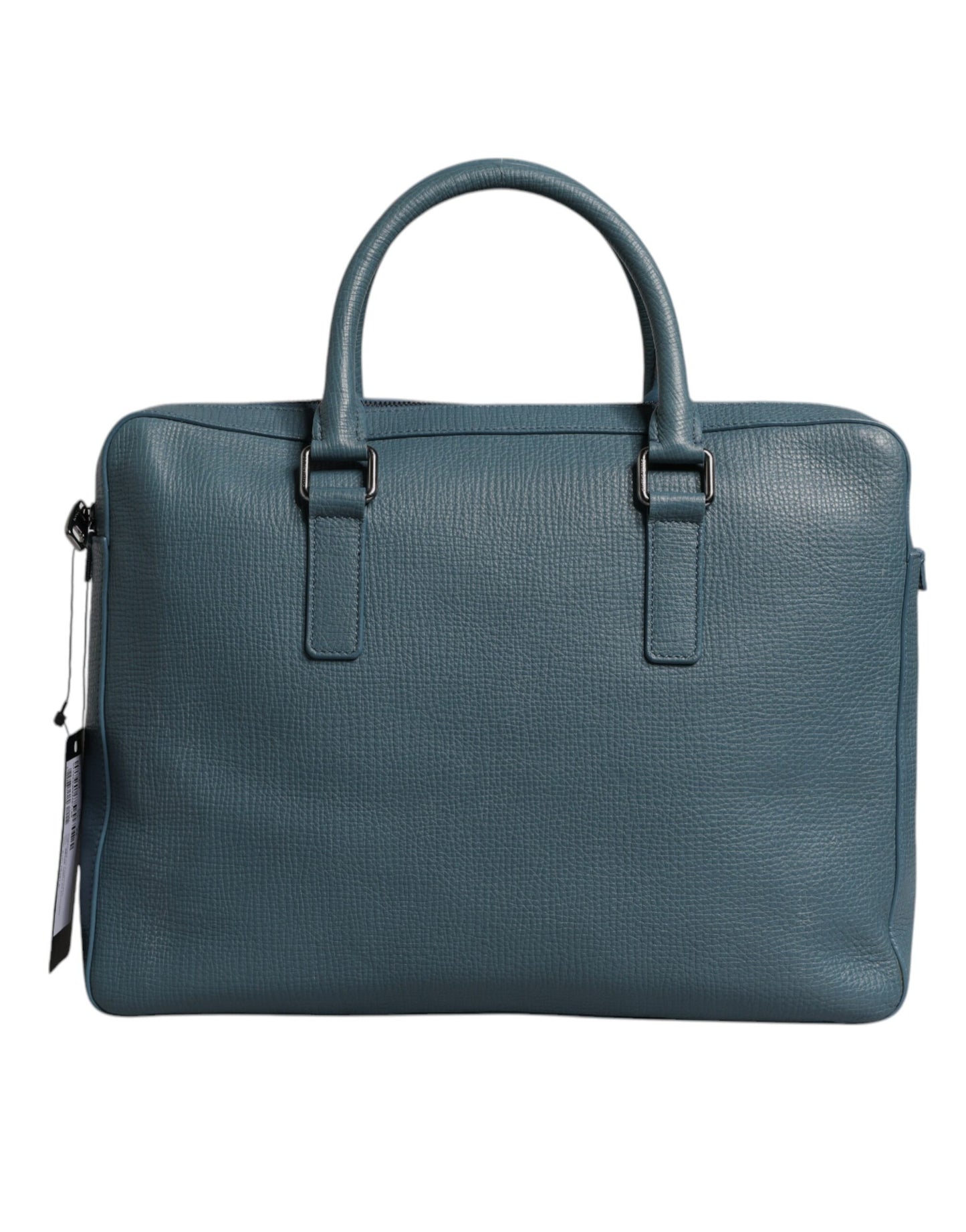 Blue Logo Double Handle Messenger Briefcase Bag