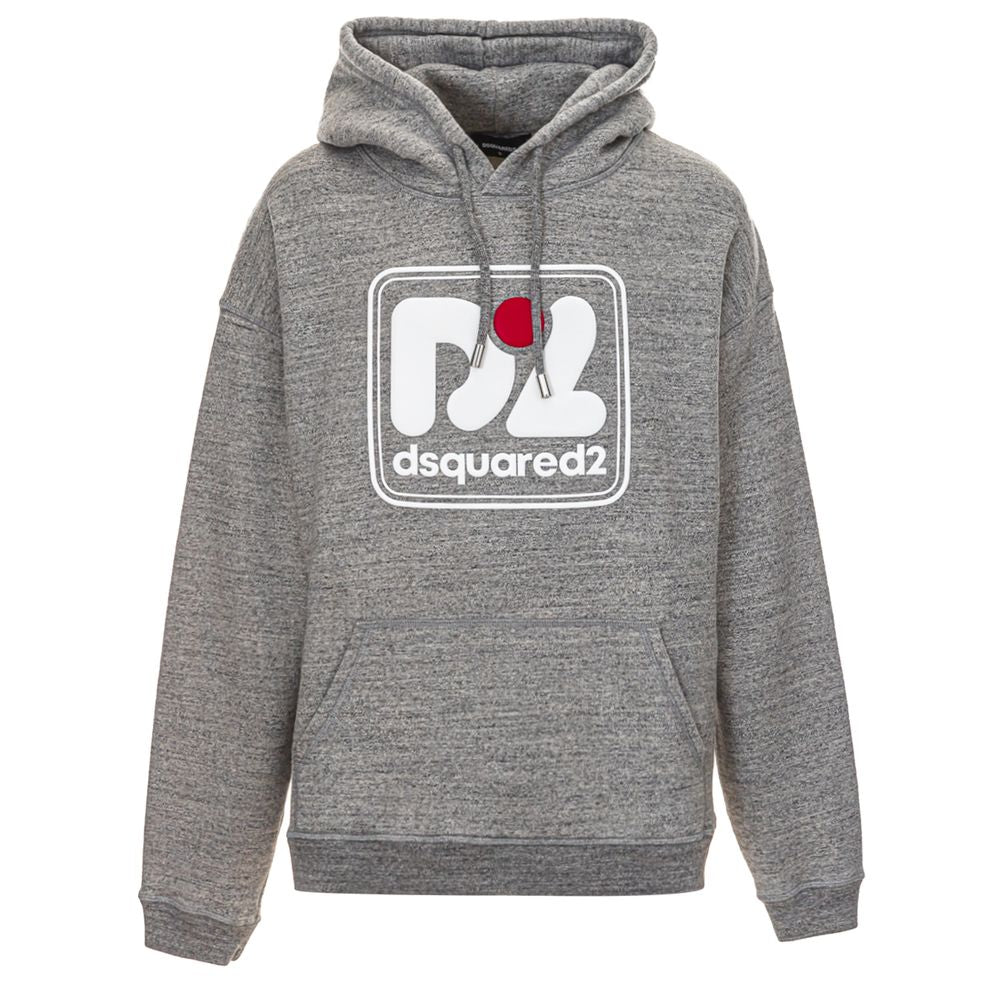 Dsquared² Gray Cotton Sweatshirt