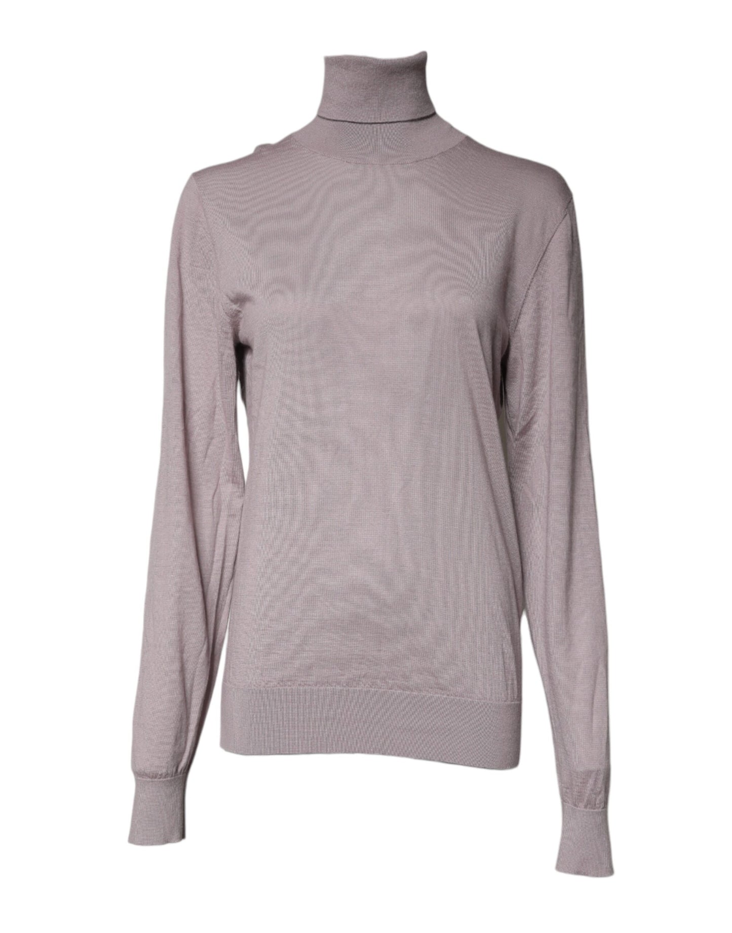 Dolce & Gabbana Brown Cashmere Turtleneck Pullover Sweater