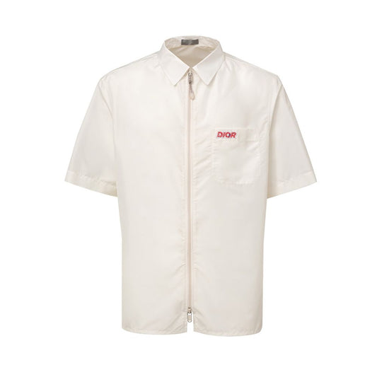 White Polyester Shortsleeve